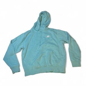 Nike Men's Light Blue Hoodie